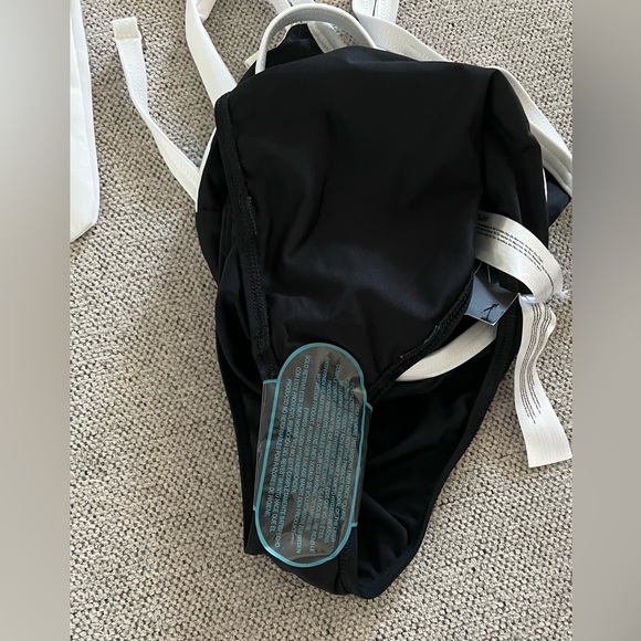 Free Society one-piece swimsuit in monochrome - Picture 6 of 6